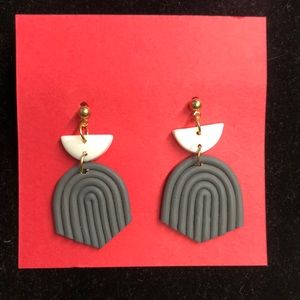 Polymer clay earrings